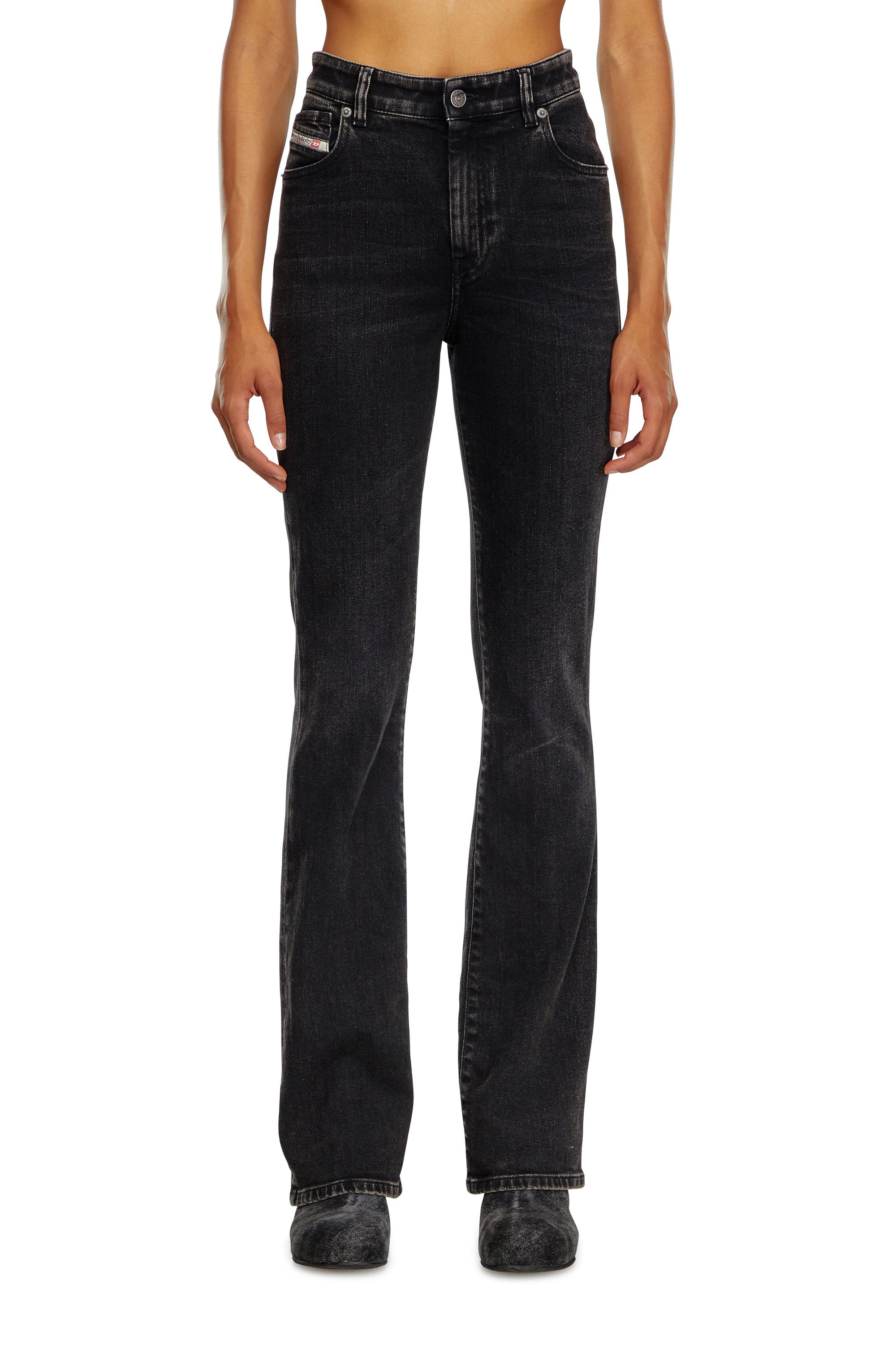 Diesel - Woman's Bootcut Jeans 2003 D-Escription 09I30, Black/Dark grey - 1